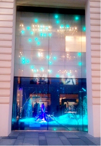 Swarovski window design decoration